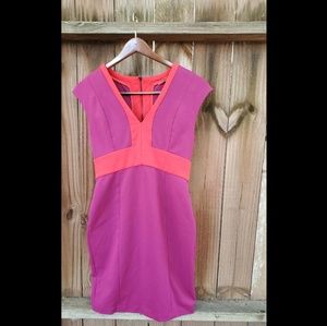 Narciso Rodriguez Sheath V-neck dress, Size Medium